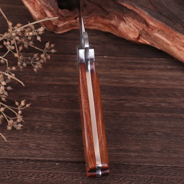 24124rqwwrdasf (4) DE018 Adjudication Double-edged Knife Wooden Handle Leather Sheath