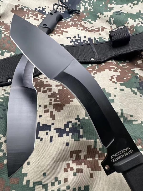 2992bcd61d964250 GT011Extreme Force Nepal Curved Knife G10 Handle Nylon cloth knife cover