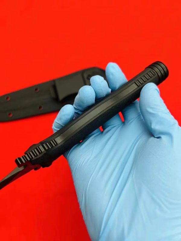 3e2954bc3edef760 DE009 Extreme force is double-edged Double-edged Knife G10 Handle K Scabbard