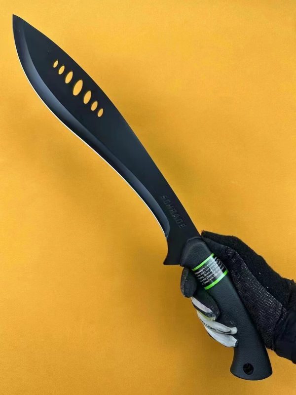 58be39c8e4bc3c78 GT012 Smith Nepal Curved Knife G10 Handle Nylon cloth knife cover