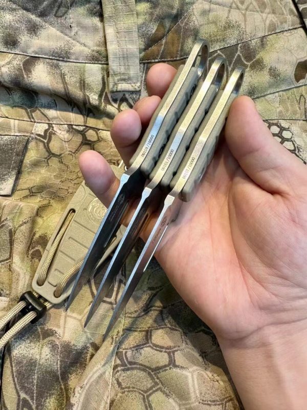 64c9cd5b2ab64345 SC004 Kizlyar's hand prick Push Dagger G10 Handle K Scabbard