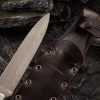 7882cb6ace55f6f7 DE010 Stallone Lamborghini MK10 Double-edged Knife G10 Handle K Scabbard