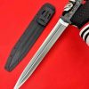 880819a44e962b60 DE008 United Sword Double-edged Knife G10 Handle K Scabbard