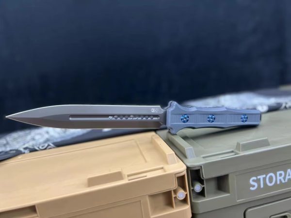 8f0d71652adad1a5 DE011 The corrupted infidels have a double-edged sword Double-edged Knife G10 Handle K Scabbard