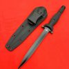 9da077a52ade6dee DE009 Extreme force is double-edged Double-edged Knife G10 Handle K Scabbard