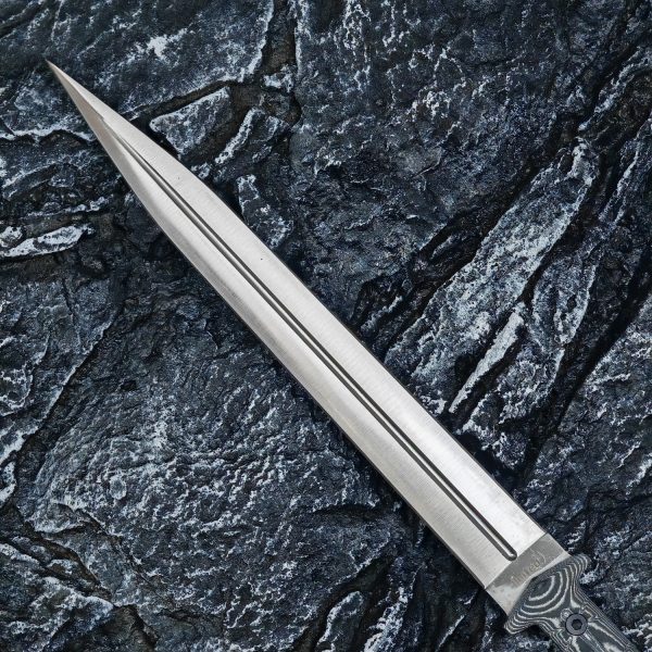 9e7b6cb1fdbdaa4f DE008 United Sword Double-edged Knife G10 Handle K Scabbard