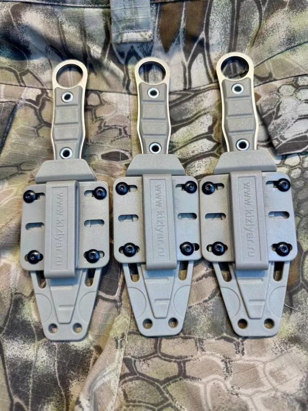 a3216f25c5d5d586 SC004 Kizlyar's hand prick Push Dagger G10 Handle K Scabbard