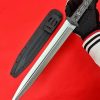 a7d96b0138bc700c DE008 United Sword Double-edged Knife G10 Handle K Scabbard