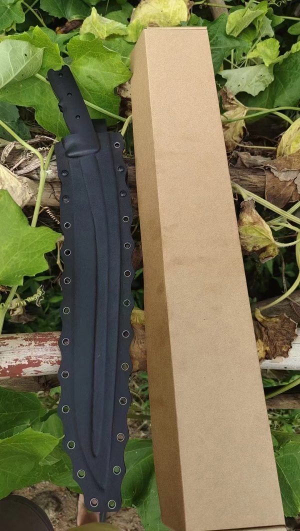 a9311f2a26fe593f GT014 King of Nepal Curved Knife G10 Handle K Scabbard