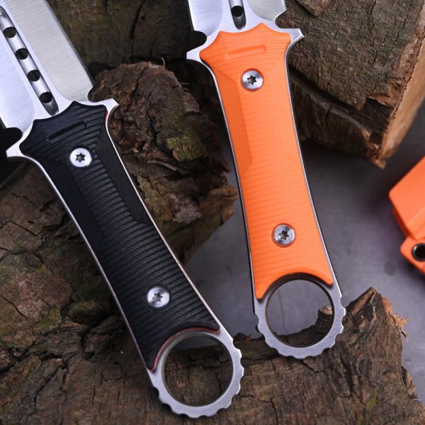 adad111 (1) DE024 S03 Compass Double Edges Double-edged Knife