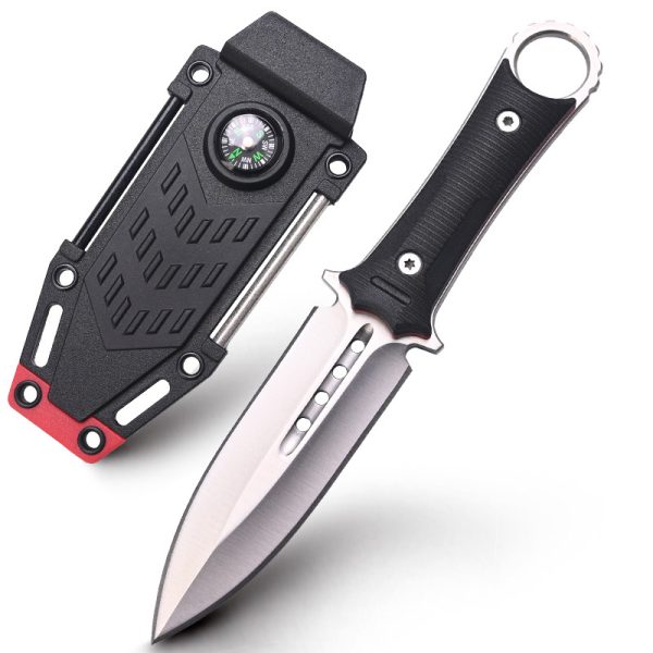 adad111 (6) DE024 S03 Compass Double Edges Double-edged Knife