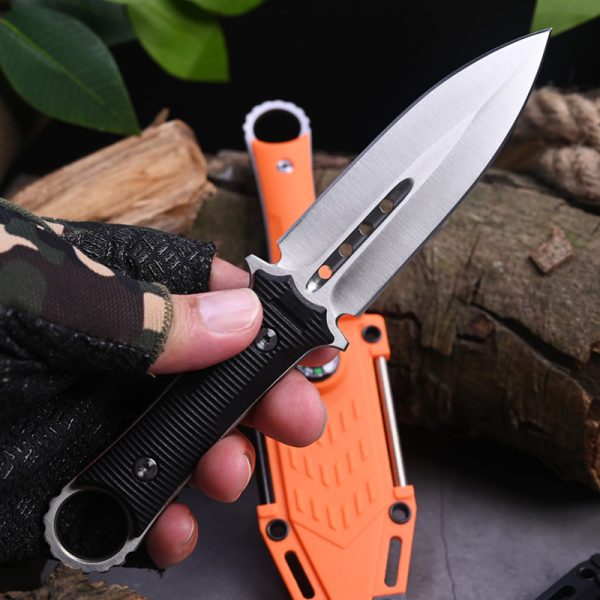 adad111 (7) DE024 S03 Compass Double Edges Double-edged Knife