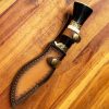 adada333 (5) GT019 Moon Shadow Curved Knife Wooden Handle Leather Sheath
