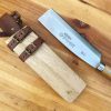 LS069 Wood Sheath Wood Knife Long Fixed Blade Knife Wooden Handle Wooden knife set