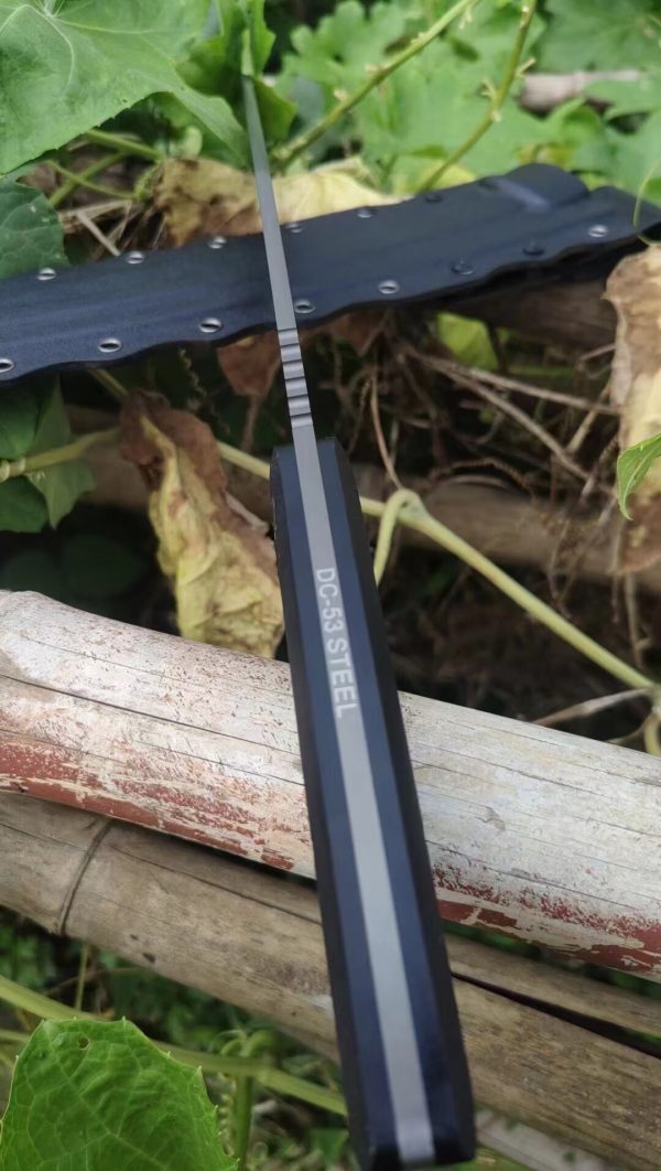 b017f1daa4aef38e GT014 King of Nepal Curved Knife G10 Handle K Scabbard