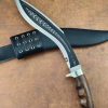GT010 Nepal 98K Curved Knife Wooden Handle K Scabbard