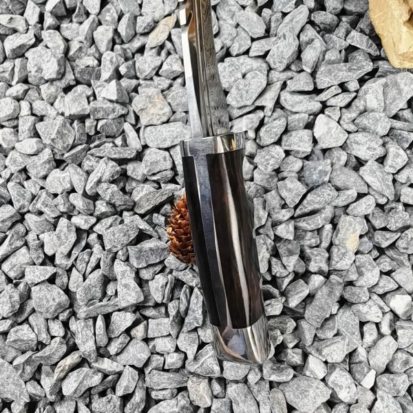 GT013 Nepalese dragon scales Curved Knife Wooden Handle K Scabbard