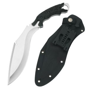 图 1 英 GT007 Dragging Dog Legs Curved Knife G10 Handle K Scabbard