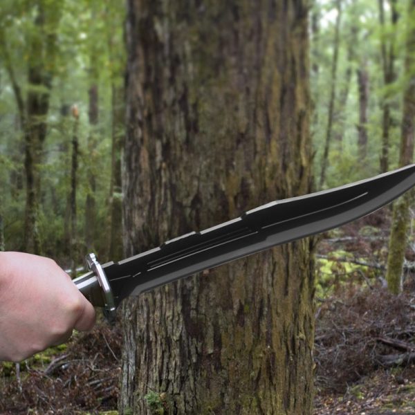 图 10 LS079 yyq Brokeback Long Fixed Blade Knife G10 Handle K Scabbard