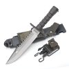 图 3 LS081 M9 D80 Long Fixed Blade Knife G10 Handle K Scabbard