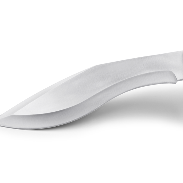 图 4 GT003 Proud Wind Dog Leg Curved Knife Wooden Handle Leather Sheath