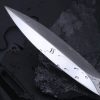 图 4 DE023 Ice Cone Tea Cone Double-edged Knife G10 Handle K Scabbard
