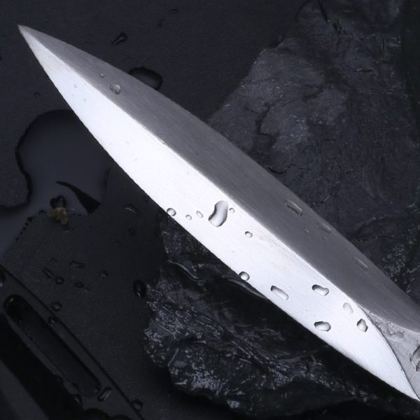 图 4 DE023 Ice Cone Tea Cone Double-edged Knife G10 Handle K Scabbard