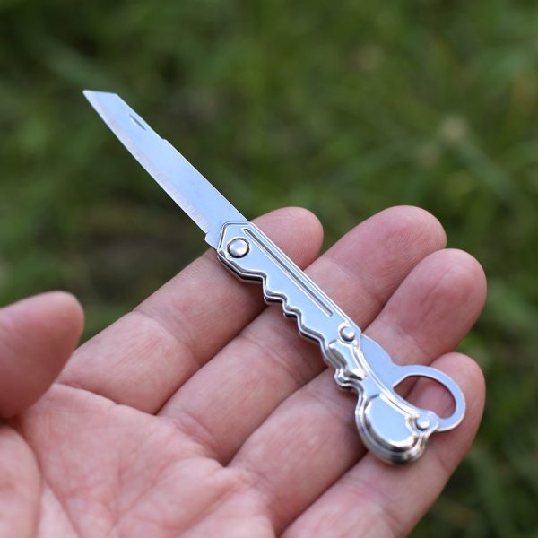 FB003 Key Folding Blade Knife Stainless steel Handle