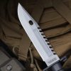 图 5 LS081 M9 D80 Long Fixed Blade Knife G10 Handle K Scabbard