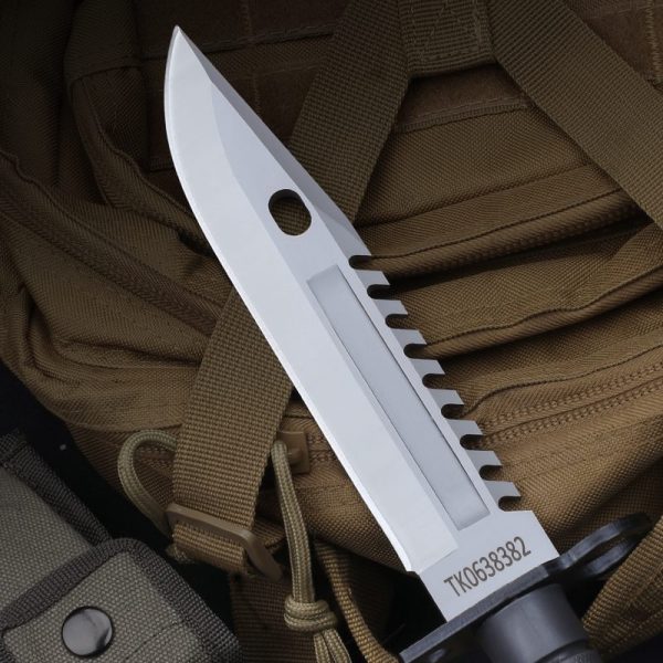 图 5 LS081 M9 D80 Long Fixed Blade Knife G10 Handle K Scabbard