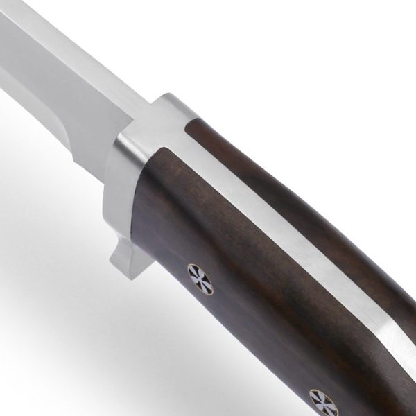 图 6 GT003 Proud Wind Dog Leg Curved Knife Wooden Handle Leather Sheath