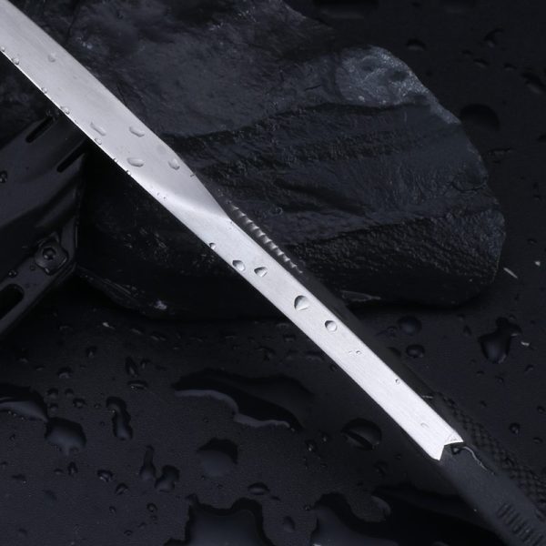 图 6 DE023 Ice Cone Tea Cone Double-edged Knife G10 Handle K Scabbard
