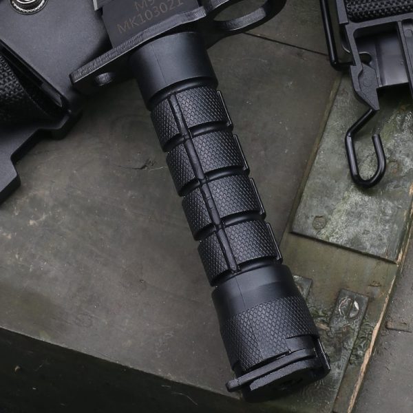 图 6 LS082 M9 (Silver/Black) Long Fixed Blade Knife G10 Handle K Scabbard