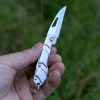 FB001 Folding Blade Knife Stainless steel Handle