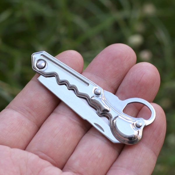 FB003 Key Folding Blade Knife Stainless steel Handle