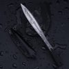 图 7 DE023 Ice Cone Tea Cone Double-edged Knife G10 Handle K Scabbard