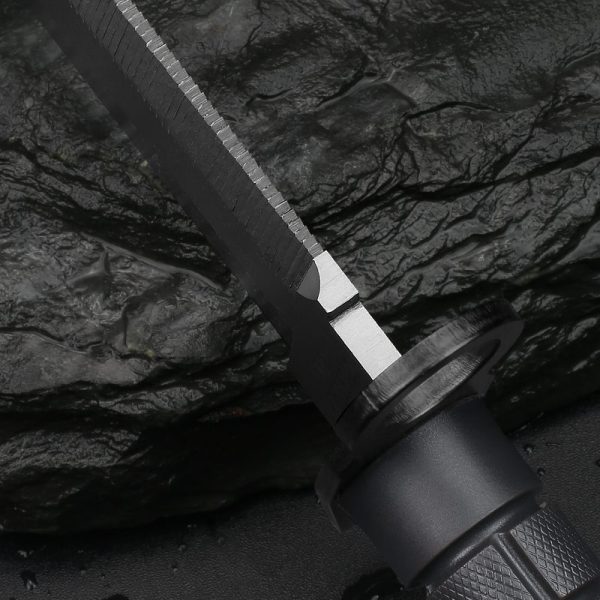 图 7 LS082 M9 (Silver/Black) Long Fixed Blade Knife G10 Handle K Scabbard