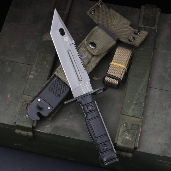 图 8 LS080 K25 Long Fixed Blade Knife G10 Handle K Scabbard