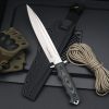 图 8 LS078 Phoenix Y8 Long Fixed Blade Knife G10 Handle K Scabbard