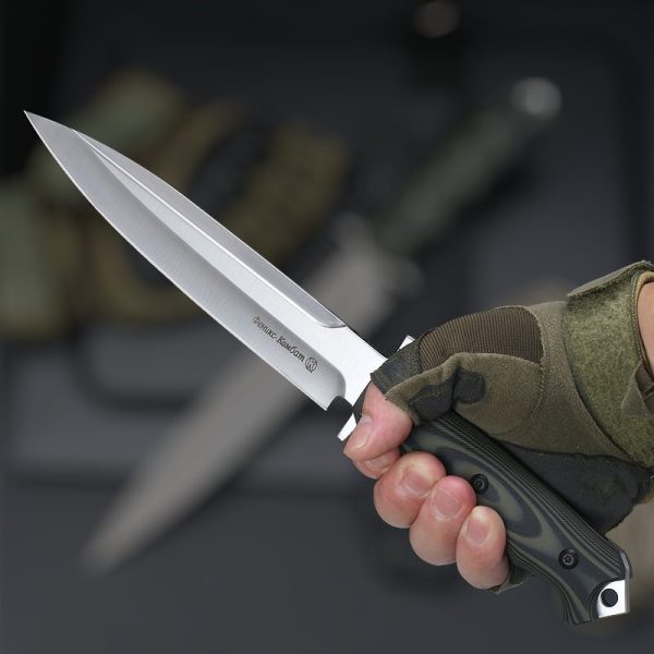 图 9 LS078 Phoenix Y8 Long Fixed Blade Knife G10 Handle K Scabbard