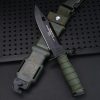图 9 LS083 Ontario M9 30th Anniversary Edition Long Fixed Blade Knife G10 Handle K Scabbard