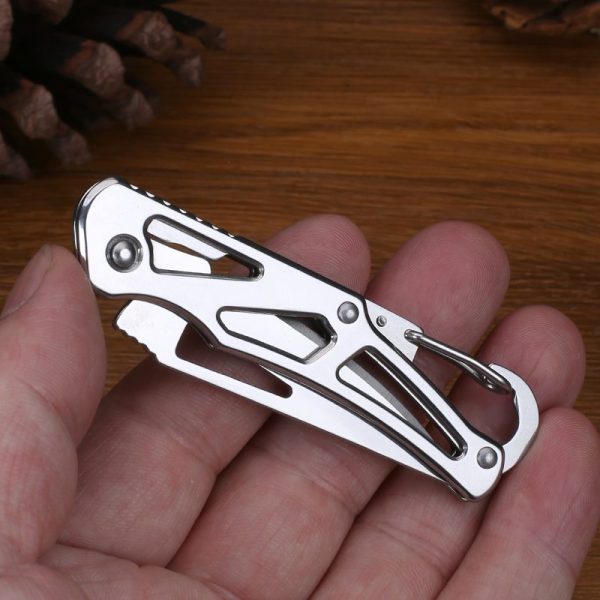 FB005 Folding Blade Knife Stainless steel Handle