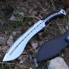 图9 GT004 Tuode Curved Knife G10 Handle Leather Sheath