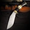 微信图片_20250117163329 GT019 Moon Shadow Curved Knife Wooden Handle Leather Sheath
