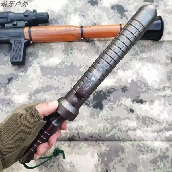 微信图片_20250312160146 LS071 Fried Dough Twists Long Fixed Blade Knife Aluminum alloy handle Aluminum alloy knife sleeve