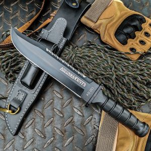 微信图片_20250406162849 LS075 Langya Long Fixed Blade Knife G10 Handle Leather Sheath