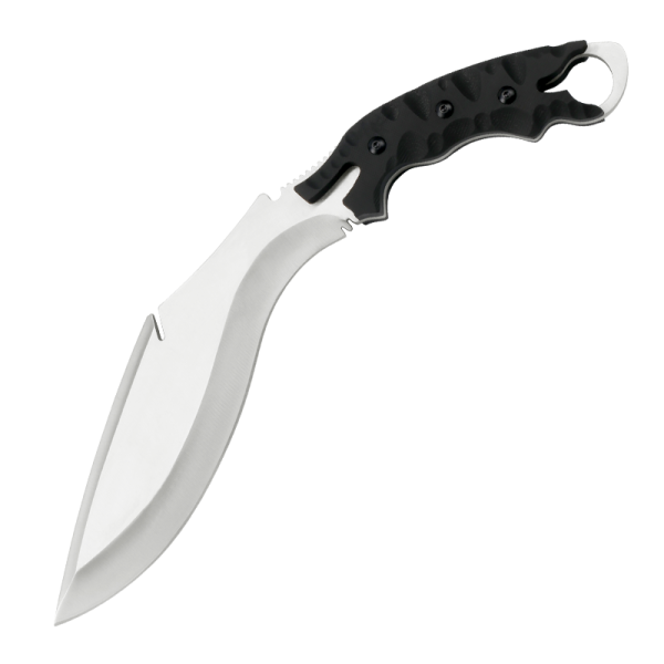 GT007 Dragging Dog Legs Curved Knife G10 Handle K Scabbard