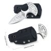 网图 3 SC001 All steel hand prick Push Dagger All steel handle K Scabbard