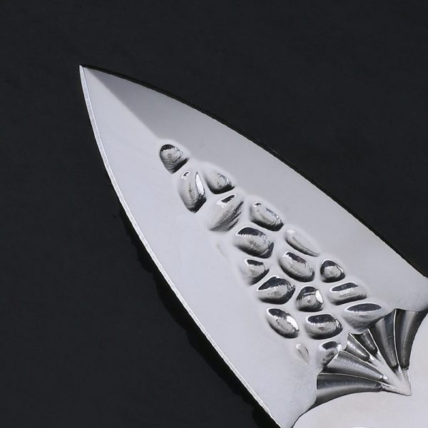 网图 4 SC001 All steel hand prick Push Dagger All steel handle K Scabbard