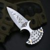 网图 8 SC001 All steel hand prick Push Dagger All steel handle K Scabbard
